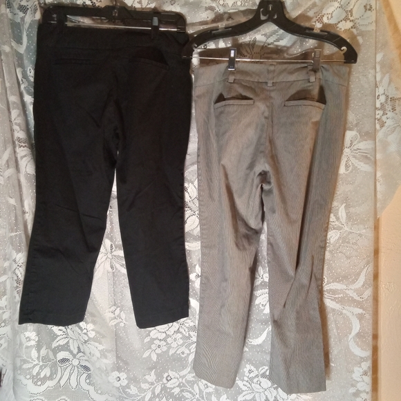 Ny&c 7th Avenue Pair of Suiting Collection Women's 6 Stretch Straight Leg Pts - Picture 3 of 3